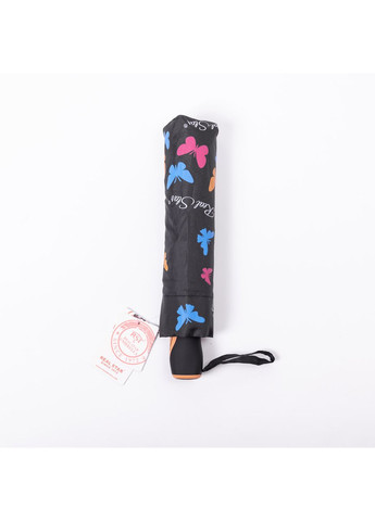 Чорна} парасолька напівавтомат з принтом міцна з поліестеру діаметр 97 см чорна hp-23-2b Yiwu (369673495)