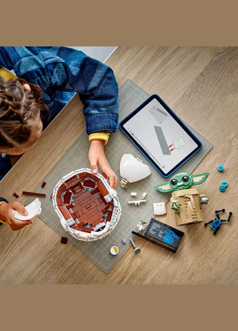 Конструктор Star Wars Грогу в воздушной люльке, 1048 деталей () Lego 75403 (328395029)