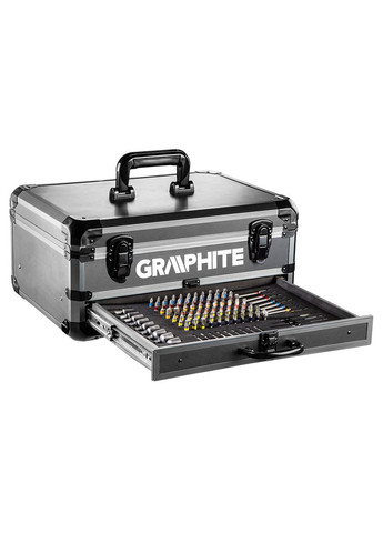 Шурупокрутдриль акумуляторний Energy+, 18В 2х2.0А•год, 44Нм, 0-1250об•хв, набір 109шт приладдя, кейс, 7.35кг Graphite (314928804)