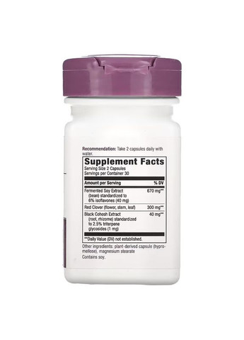 Натуральная добавка EstroSoy Menopause Relief Blend, 60 вегакапсул Nature's Way (324421014)