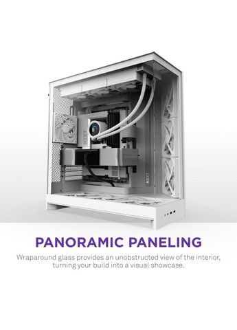 Корпус H9 Flow White (CM-H92FW-01) NZXT (347175798)