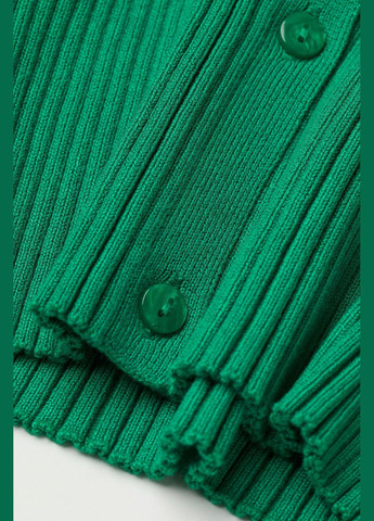 Зеленый кардиган H&M