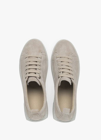 Бежеві кеди низькі, колір бежевий Estro