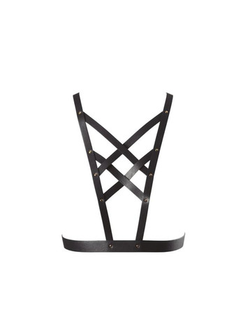 Портупея с перекрестным плетением на груди MAZE Indiscrets черная, OS Bijoux (298861244)