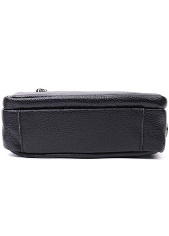 Сумка кроссбоди с широким ремнем через плечо женская в классическом цвете с накладным карманом из натуральной Vintage (329198833)