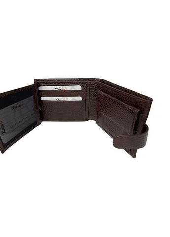 Мужской портмоне из натуральной кожи коричневого цвета. Karya (336377841)