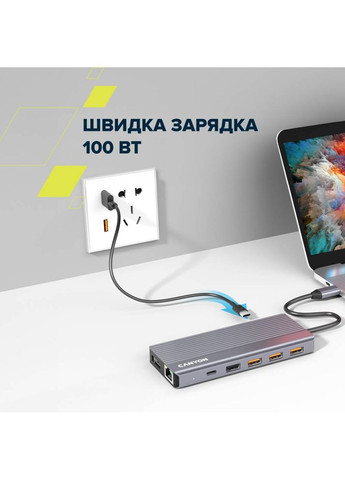 Док-станція 13 Port USB-C HUB DS-16 (CNS-TDS16) Canyon (323089488)