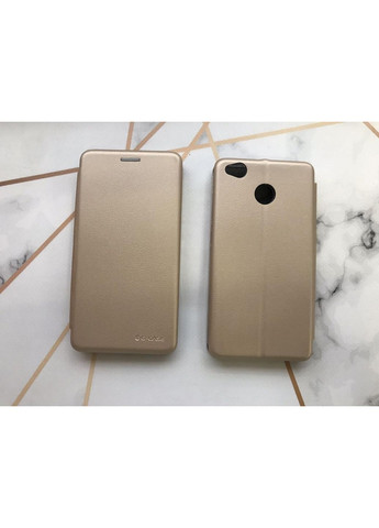 Чохол-книжка на Xiaomi Redmi 4X Золотистий Creative (359488142)