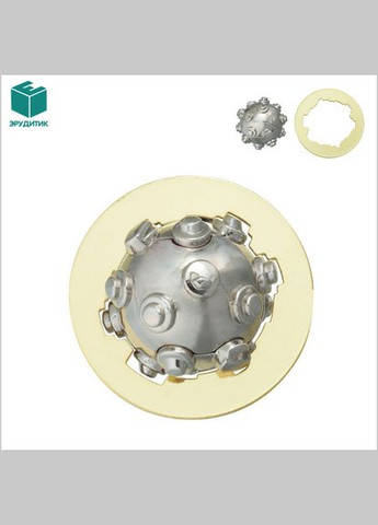 Металева лита головоломка Планета Cast Planet 4 рівень Huzzle (316323734)