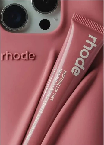 Стильный чехол Rhode для iPhone в коробке с отверстием для блеска силиконовый кейс 14 plus Cindylove (355926986)