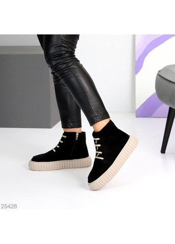 ботинки женские демисезонные melty (натуральная замша) No Brand