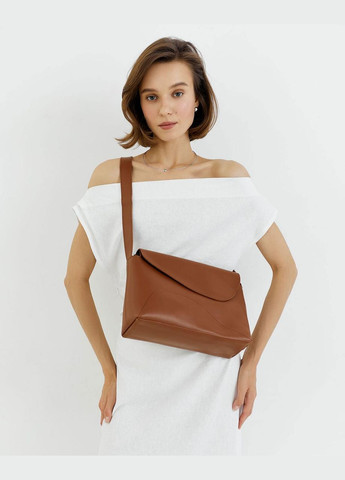 Жіноча сумка з одним відділенням з екошкіри руда Рейчел WeLassie (315501331)