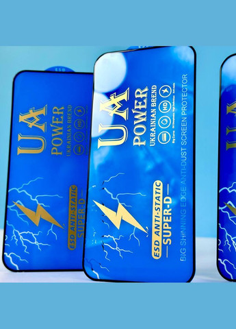 Захисне скло UA POWER ESD Anti-Static Super-D для iPhone 14 Pro Max No Brand (304254954)