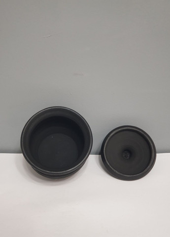 Цукорниця з чорної глини No Brand (323036835)