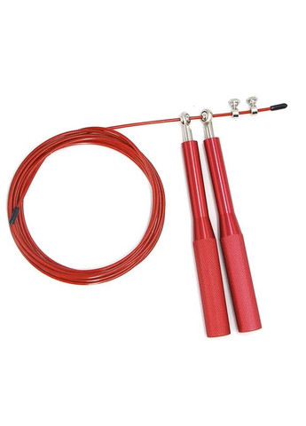 Скакалка скоростная спортивная скакалки для похудения бокса гимнастики GDragon Sport металлическая Красная 46_1_0_5 No Brand (322126399)