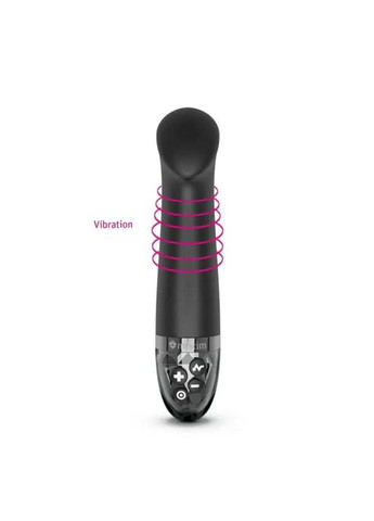 Вибратор для точки G с электростимуляцией Right on Ron Black Edition Mystim (303910792)