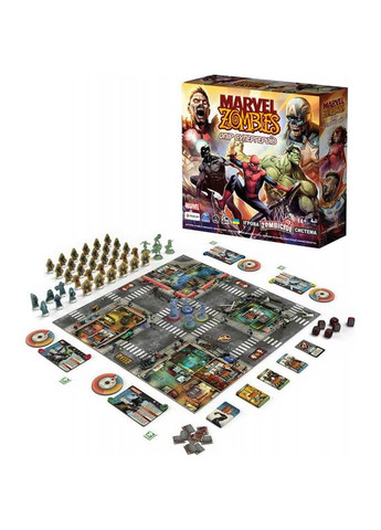 Настольная игра Marvel Zombies: Сопротивление Супергероев (Marvel Zombies: Heroes' Resistance) (рус) ( ) ROZUM R009UA (370762689)