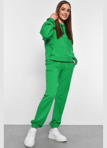 Спортивный костюм женский зеленого цвета Let's Shop (292755043)