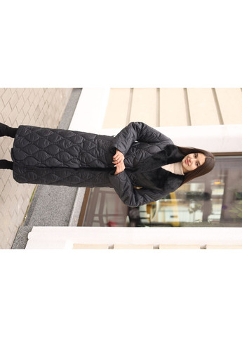 Черное зимнее Пальто MN