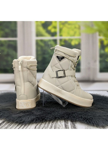 Молочные повседневные зимние ботинки детские зимние для девочки Jong Golf