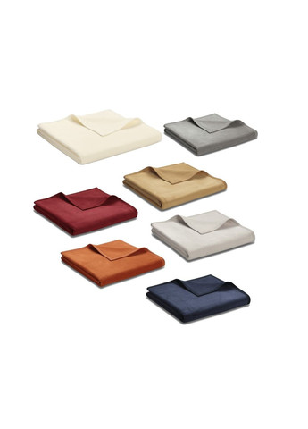 Плед Unicolour Песочный 150x200 см Biederlack (348433849)