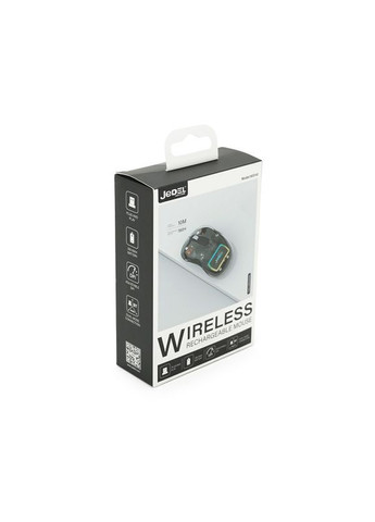 Мышь беспроводная WD141, 1200-1600DPI, Black, 2.4GHZ+Bluetooth 5.0, Box Jedel (366667879)