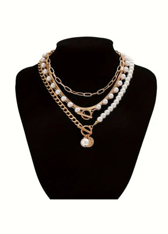 Кольє Намисто багатошарове No Brand (338217792)