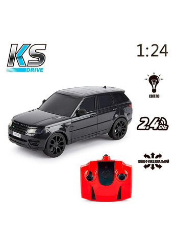 Автомобиль на Land Rover Range Rover Sport 1:24, 2.4Ghz, черный () KS Drive 124GRRB (331860987)