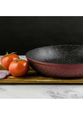 Сковорода Cherry Lava-Stone 20 см Burgundy (PR-2109-20) Pepper (357210854)