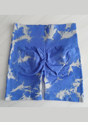 Жіночі спортивні безшовні шорти для фітнесу тай-дай No Brand (322455310)