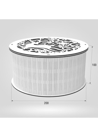 Подарункова коробка d200 h100 Ekostar (368306438)