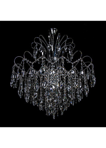 Класична кришталева люстра на ланцюзі на 8 лампочок E2045/8/CR No Brand (352229443)