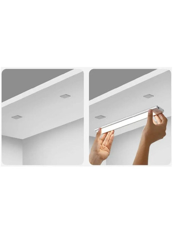 Лампа світильник нічник акумуляторна світлодіодна з кріпленням на магнітах датчиком руху 33 см (477762-Prob) Unbranded (299784631)