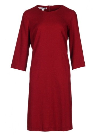 Красное женское льняное платье меди (ll410150057) LadyLike