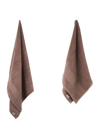Набір рушників Lotus 2 шт какао (ART2357CA) Ardesto коричневий