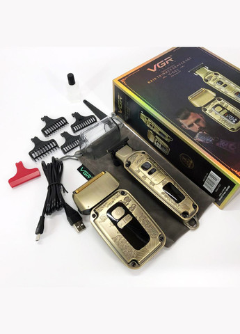 Машинка для стрижки и бритья V-641, Беспроводная электробритва, Машинка для стрижки головы VGR (364664286)