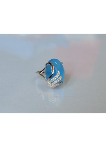 Кольцо из серебра с золотом Silver Style (367268350)