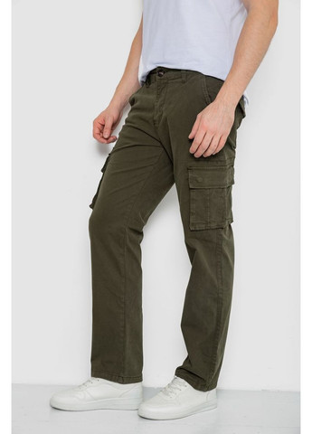 Штани чоловічі з кишенями, колір хакі, 244R2072 Ager (315318795)