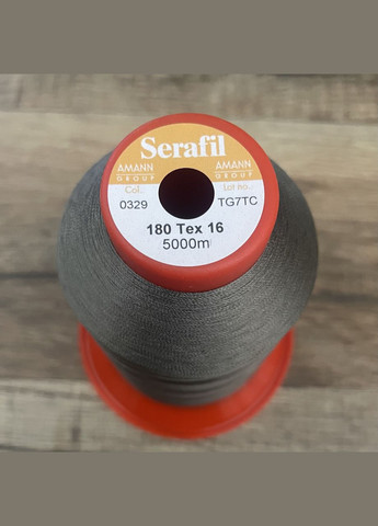 Нитки Serafil Amann 180 5000м 120/2 фіолетова AMANN GROUP (332994046)