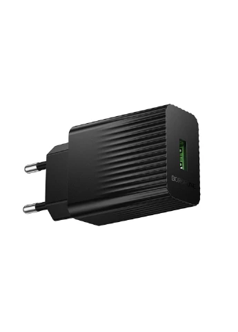 Сетевое зарядное устройство для BAS72A Source single port QC3.0 charger Black Borofone (398787071)
