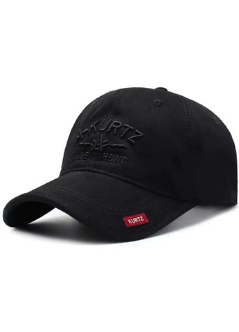 Черная бейсболка FBI с изогнутым козырьком унисекс,кепка качественная однотонная No Brand (368695221)