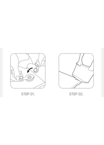 Матрас двойной CNK2550WS019, 65 мм, с мешком для надувания, зеленый Naturehike (353505711)