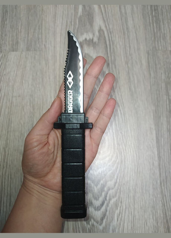 Бутафорський ніж з лезом що ховається 20 см No Brand (342065555)