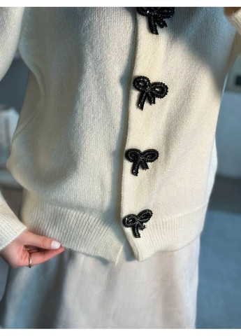 Молочный демисезонный кардиган DK/DL Мода без кордонів