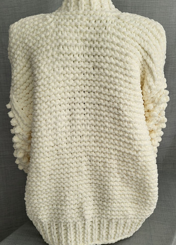 Молочный демисезонный кардиган No Brand