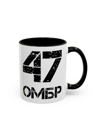 Чашка с шевроном "47-я отдельная механизированная бригада" No Brand (368671788)