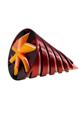 Игрушка подвижная 3D "Конус спиральный" 55г (микс) MIC (381110741)