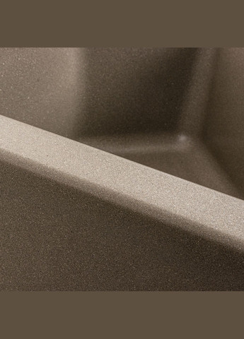 Гранітна мийка для кухні 9950 PANDORA матовий титан Platinum (277697057)