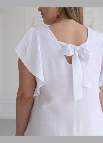 Білий вечірня сукня мару білий 0464 Vlavi