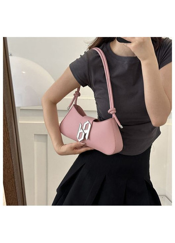 Женская сумка 2734 багет розовая No Brand (306709527)